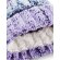 Gorro de lana personalizado muy cálido con banda térmica y pompón Lavanda morado detalle 2