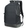 Mochilas para pc portátil leipzig Daily con conector USB y antirrobo Negro/negro detalle 8