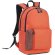 Mochila infantile para empresa con asas y correas acolchadas 18 litros Naranja mandarina/negro detalle 4