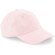 Gorras de béisbol 100% algodón con cierre ajustable y visera pre-curvada Rosa pastel detalle 1