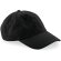 Low Profile 6 Panel Dad Cap negra