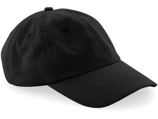 Low Profile 6 Panel Dad Cap negra