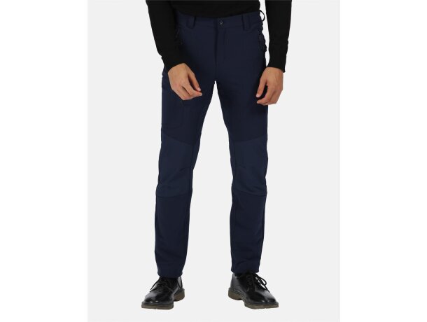 Pantalón personalizable hombre de poliéster 245 g/m2 X-pro Prolite Marino detalle 5