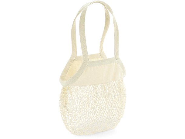 Bolsas de algodón shopper orgánico asas largas 6 kg 10 litros ámbar detalle 1