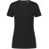 Camisetas deportivas mujer con logo stedman activa y elegante bordado negro