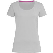 Camiseta de mujer entallada 170 gr blanca