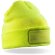 Gorro de lana publicitario grueso 340 g/m² 100% polacrílico tacto suave Amarillo fluorescente