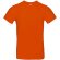 Camisetas manga corta algodón 185 g/m2 Naranja