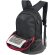 Mochilas para pc portátil leipzig Daily con conector USB y antirrobo Negro/negro detalle 3