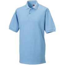 Polo de hombre corporativo manga corta algodón peinado 200 g/m2