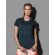 Camisetas deportivas mujer con logo stedman activa y elegante bordado personalizada gris oscuro mezcla