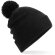 Gorros de lana Snowstar térmicos con forro micropolar y pompón detalle 1