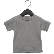 Camiseta de bebé cuello redondo algodón ringspun 145 g/m2 Baby