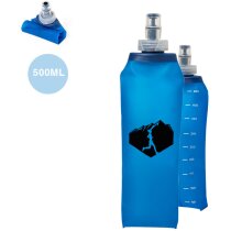 Botella para niños personalizada Poel bidón plegable 500ml sin BPA