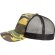 Gorras trucker para empresas Pamper RPET 5 paneles cierre ajustable camuflaje sostenible detalle 3