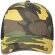 Gorras trucker para empresas Pamper RPET 5 paneles cierre ajustable camuflaje sostenible detalle 5