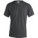 Camiseta Adulto Color "keya" Mc180 gris oscuro