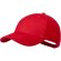 Gorras de béisbol baratas de algodón orgánico Calipso Rojo