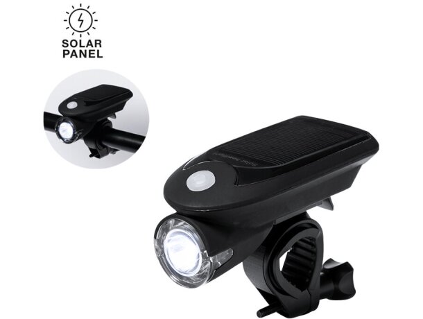 Luz de seguridad bici kups con carga solar y tres modos de iluminación detalle 1