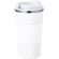 Vaso térmico publicitario con dosificador en tapa acero inoxidable 400ml Drury Blanco