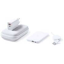 Powerbank set Cody con cargador inalámbrico y tecnología Qi