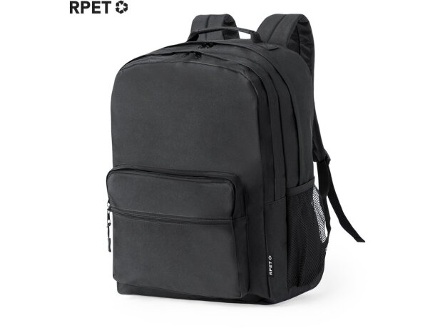 Mochila para profesores con logotipo Bogart resistente 600D RPET sostenible detalle 1