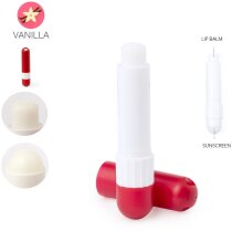 Balsamos labiales Set Canen con protector solar aroma vainilla práctico