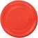 Frisbee girud para mascotas fabricado en suave TPR y colores vivos Rojo