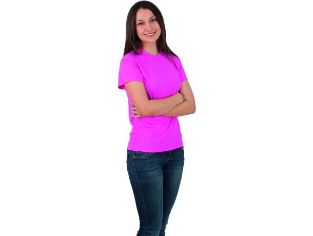 Camisetas de deporte mujer Tecnic Plus transpirable entallada