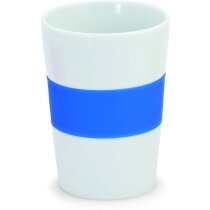 Vaso Nelo taza de cerámica con banda de silicona