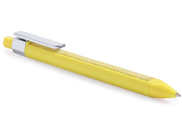 Bolígrafo Teins personalizado amarillo