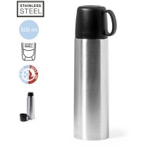 Botellas térmicas de acero inoxidable Tibber con dosificador y tapa taza 500ml