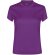 Camisetas de deporte mujer Tecnic Plus transpirable entallada morado