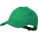 Gorras de béisbol personalizadas variados colores algodón reciclado Brauner Verde