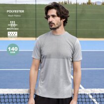 Camiseta deportiva unisex de poliéster 140 g/m2 Tecnic Ulken