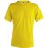 Camiseta Adulto Color "keya" Mc180 amarillo