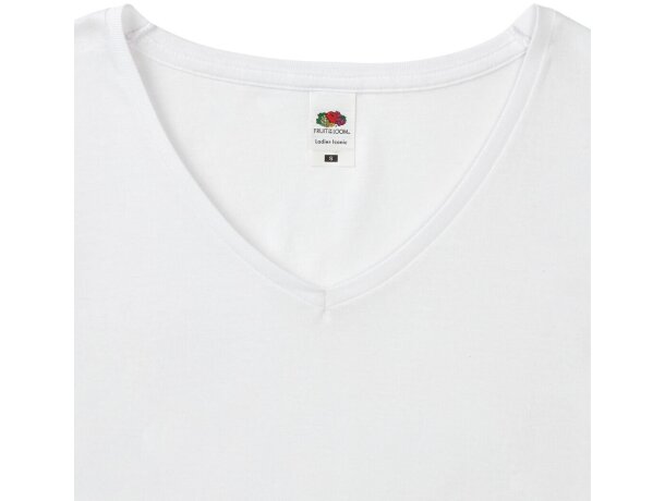 Camiseta Mujer Blanca Iconic V-Neck