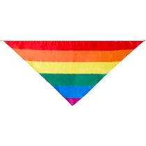 Pañuelos para peñas para empresas Faralax Rainbow multicolor poliéster