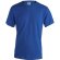 Camiseta Adulto Color "keya" Mc180 azul