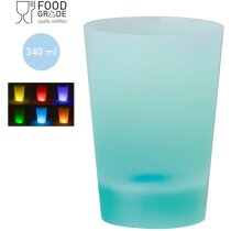 Vasos de cristal Armos con luces LED y capacidad de 340ml