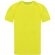 Camiseta técnica poliéster unisex 135 g/m2 Amarillo