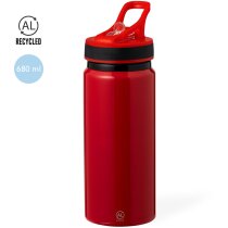 Botellas de aluminio Nolde reciclado 680ml con pajita y asa