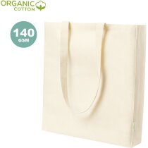 Bolsas de algodón asas largas Casim 140g orgánico 70cm resistentes