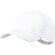 Gorra running personalizada 6 paneles en poliéster rPET ajustable Oconor Blanco