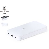 Powerbank Barry batería 5000mAh con cargador inalámbrico 15W y soporte