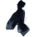 Foulard Instint de viscosa personalizado negro