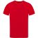 Camiseta técnica poliéster unisex 135 g/m2 Rojo