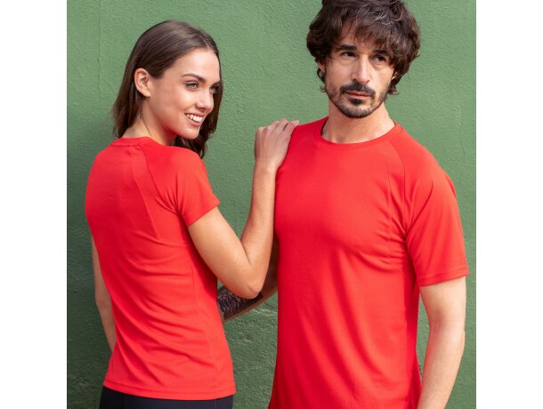 Camiseta técnica poliéster unisex 135 g/m2 detalle 6