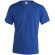 Camiseta Adulto Color "keya" Mc180-oe azul