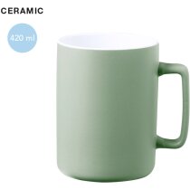 Tazas con estilo Kubaya: cerámica 420ml diseño distinguido y colores mate